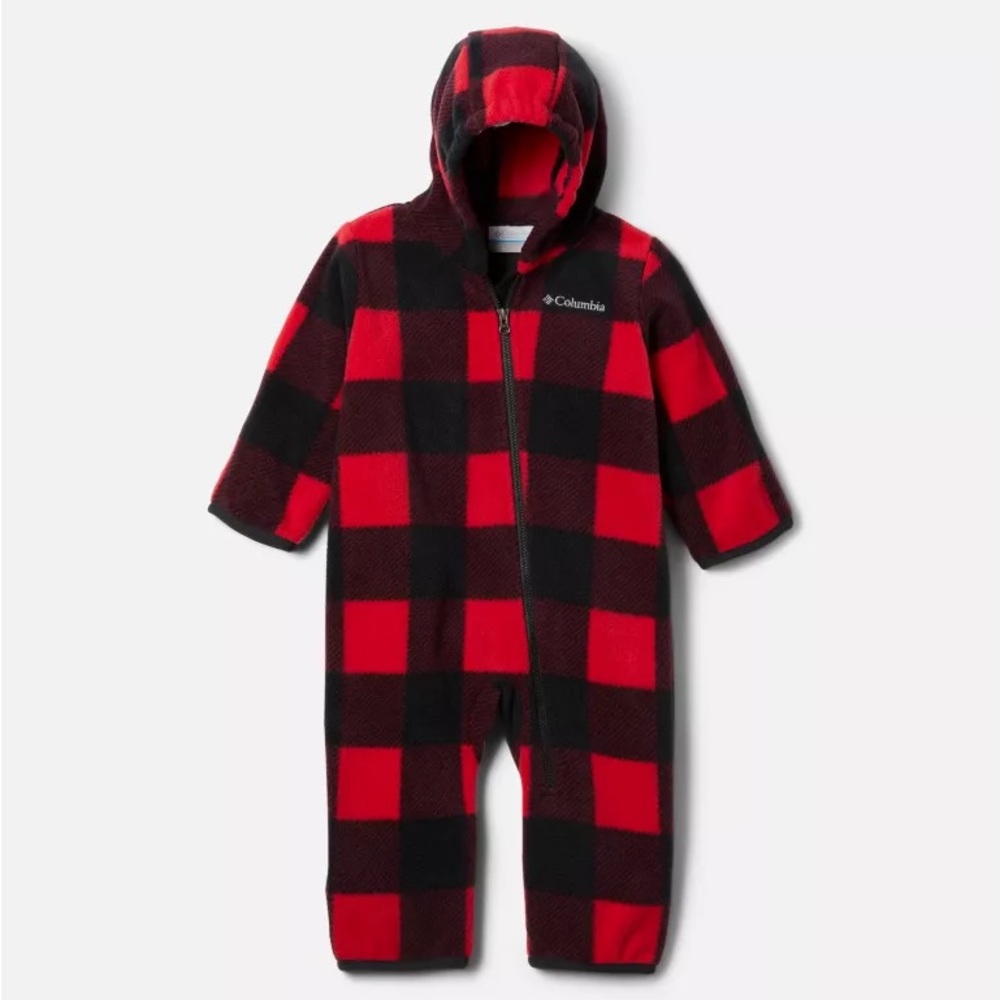 Next to new baby bunting suit size 0-3 month. Somewhat oversized.
